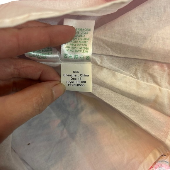 Lilly Pulitzer Alivia pink tropics sleeveless fit flare a line dress size 0 - Picture 8 of 12